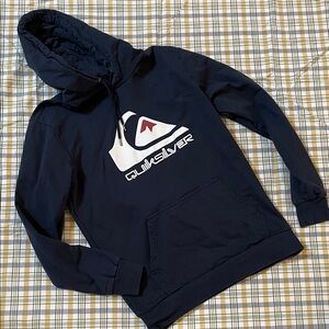Quiksilver Men's Dark Blue Hoodie